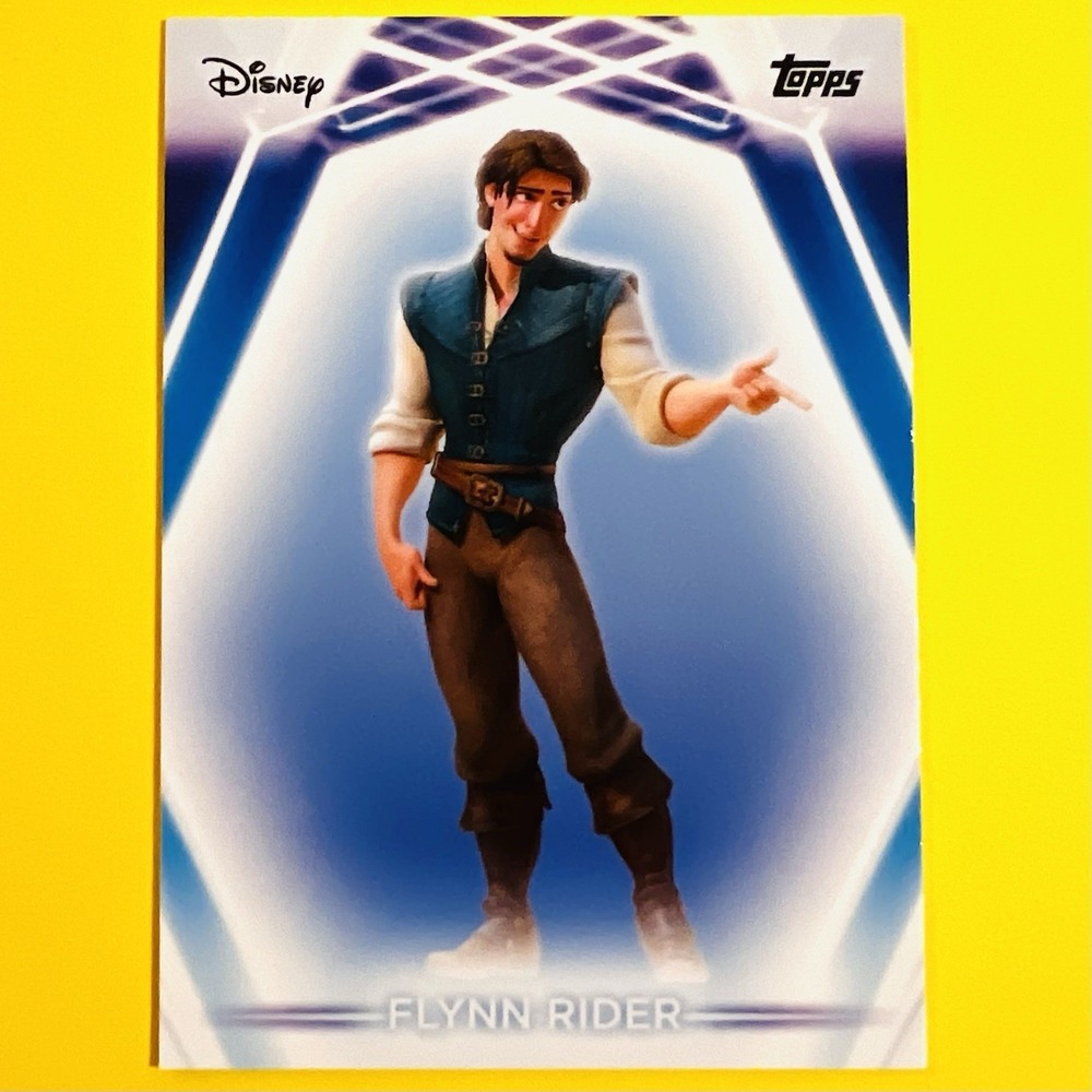 2026 Topps Disney Neon‎ Flynn Rider #60 Tangled Base Card